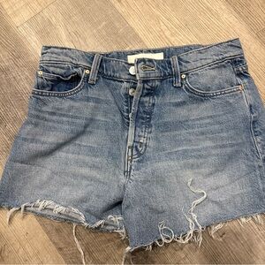 MOTHER Blue Jean Shorts